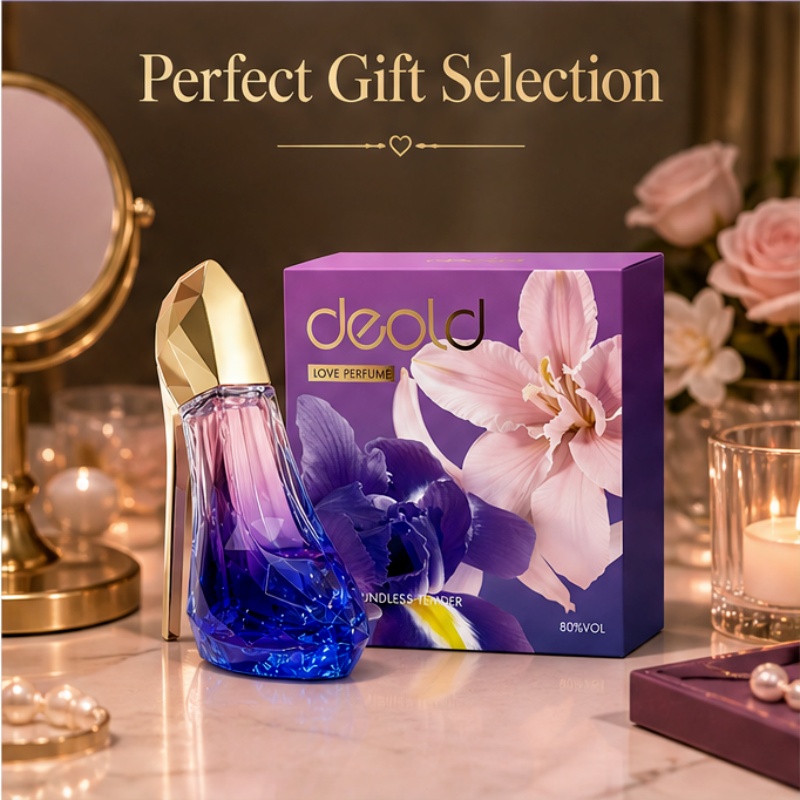 Perfume Fragrance Blue - Kadın parfümü, zarif kokusuyla stiletto topuklu