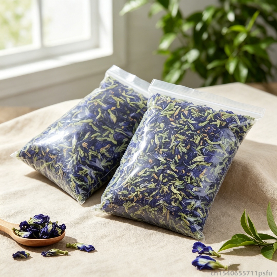 Perfume Lavender Fragrance - Doğal Kelebek Orkide Kurutulmuş Çiçek Mavi