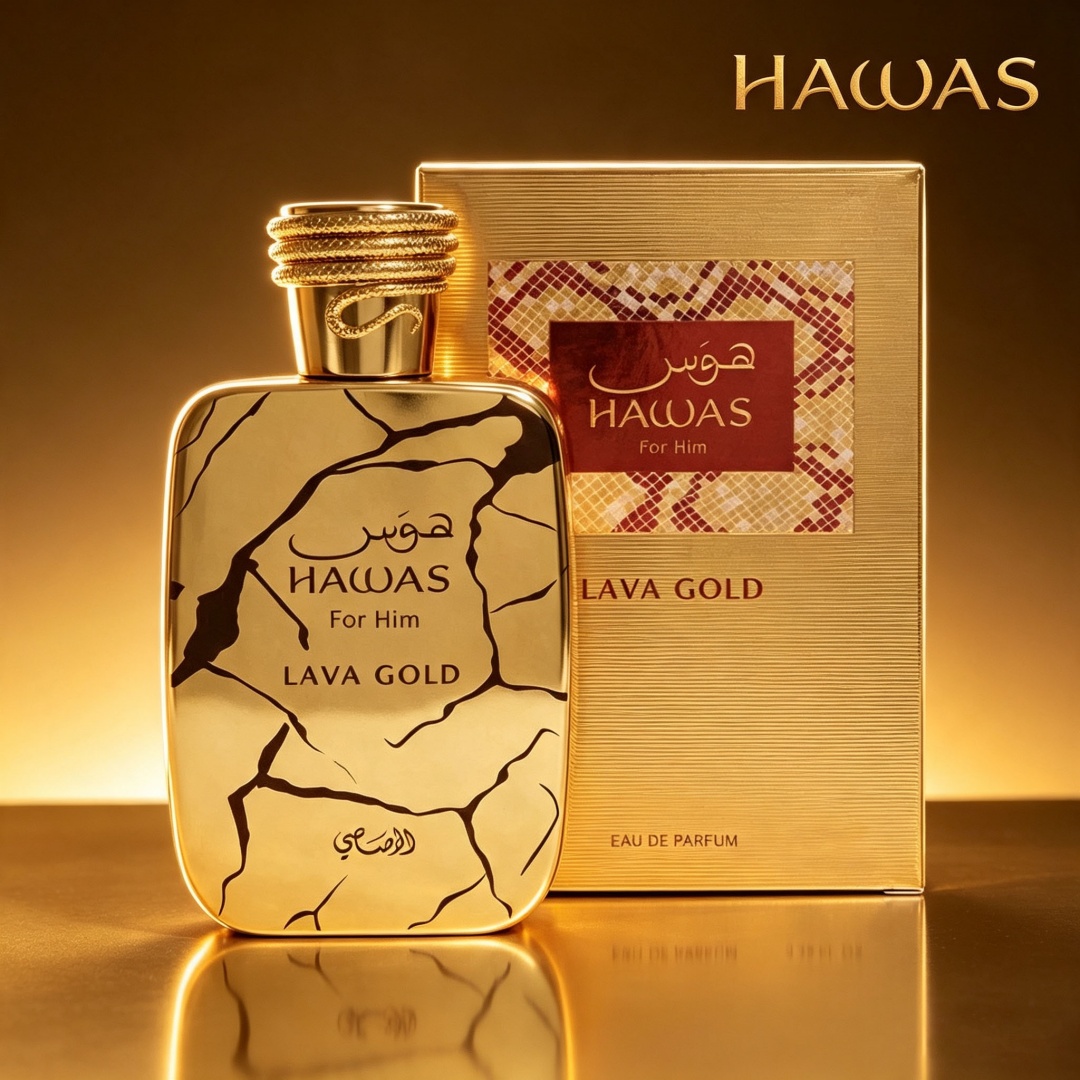 Rasasi Hawas Lava Gold 100ml E - Perfume Fragrance For Men incelemesi ve fiyatı