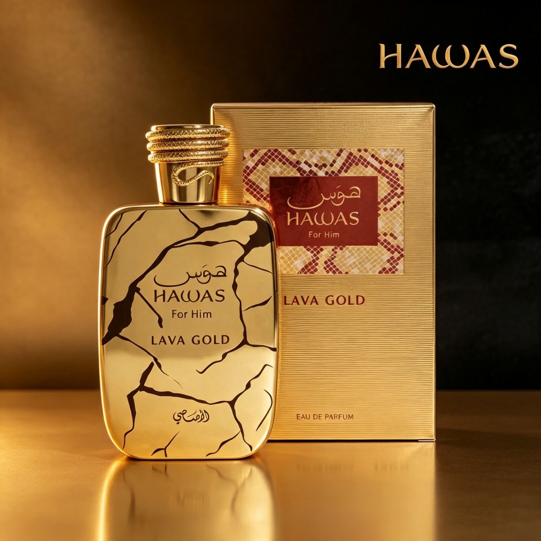 Rasasi Hawas Lava Gold 100ml E - Perfume Fragrance For Men incelemesi ve fiyatı