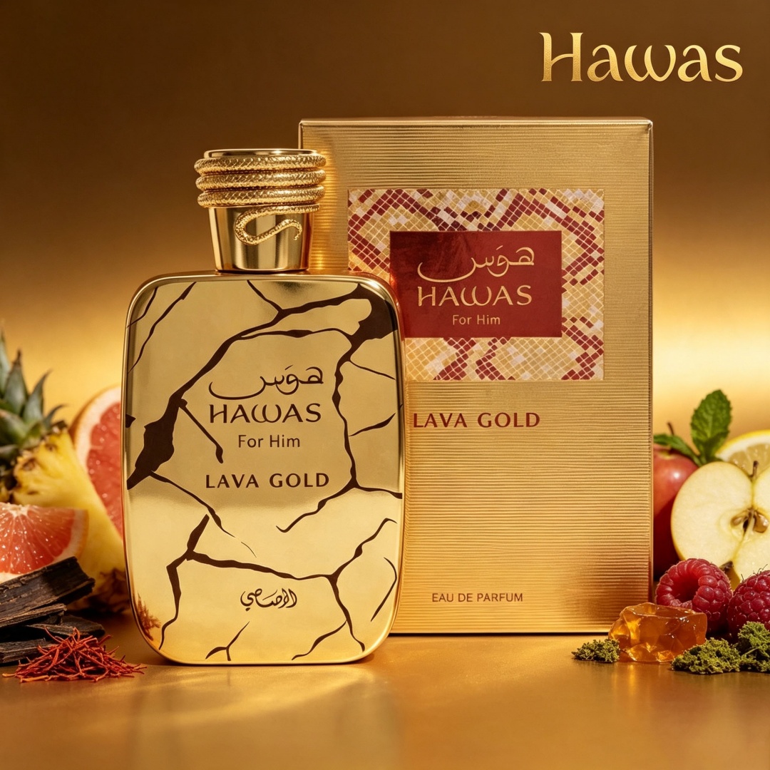 Rasasi Hawas Lava Gold 100ml E - Perfume Fragrance For Men incelemesi ve fiyatı