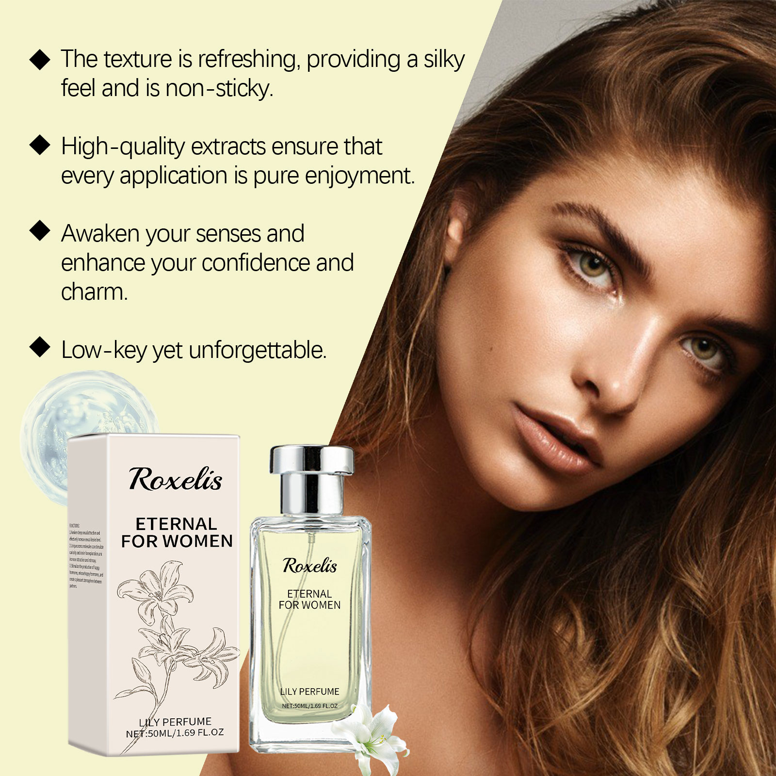 Kadınlar için Lily Parfüm Arka - Perfume Fragrance Levels incelemesi ve fiyatı
