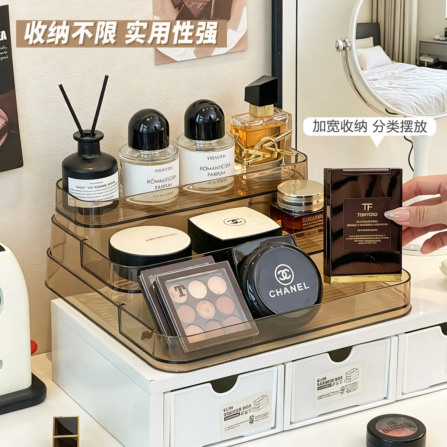 Koku Saklama Rafı Premium Masa - Perfume Fragrance Levels incelemesi ve fiyatı